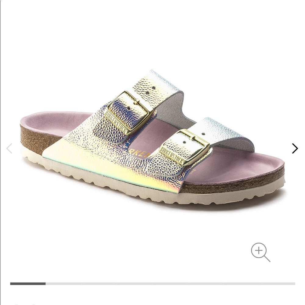 Iridescent Arizona Sandals